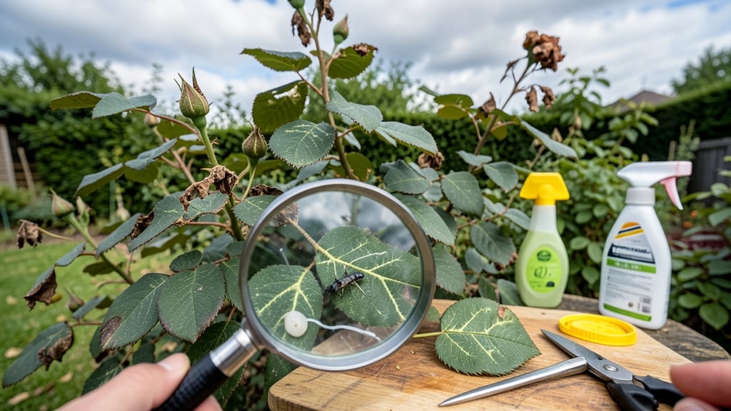 Rose Leaf Miner Control: Organic Spray Protocol for Spotless Revival