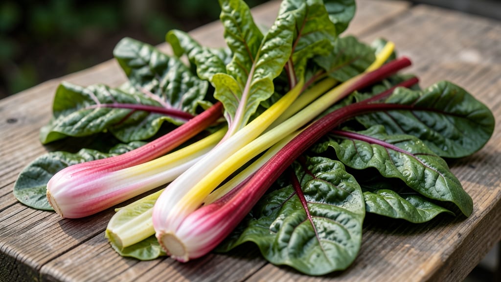 Swiss Chard: Colorful Stems for Decorative Eating