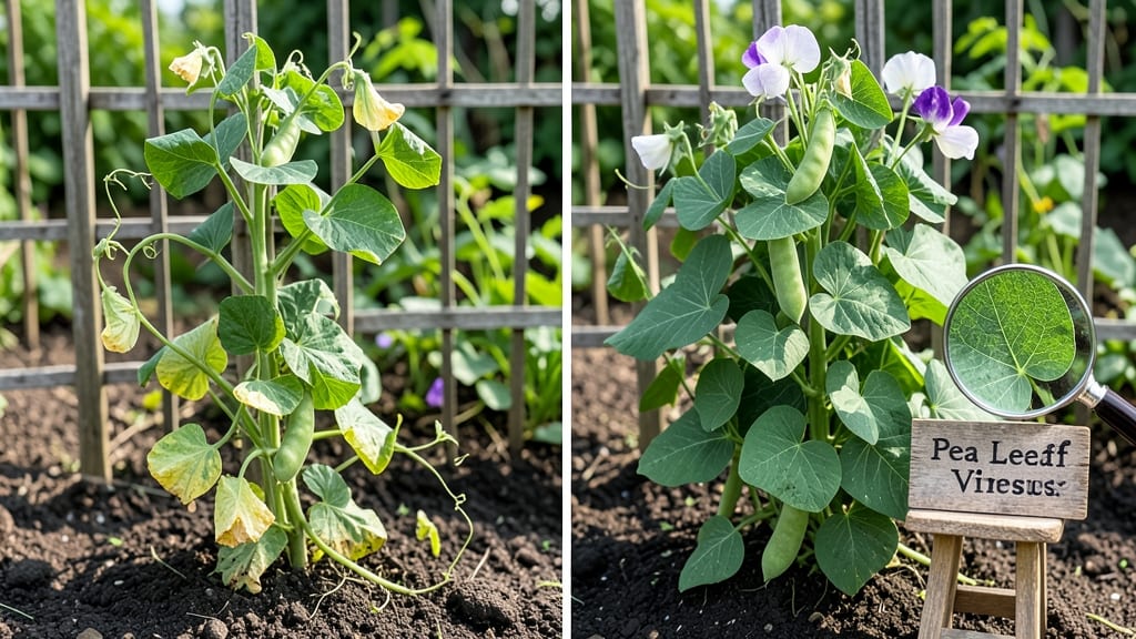 Pea Leaf Roll Virus: Diagnosis and Plant-Saving Recovery Steps