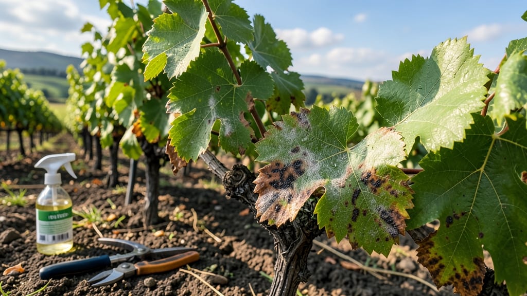 Grape Leaf Fungus: Copper Spray Protocol for Fast Spot Eradication