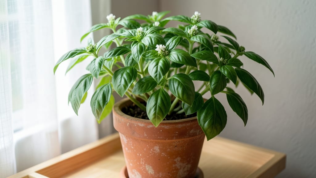 Lettuce Leaf Basil Plant: Fast-Growing Harvest in Containers or Garden Beds