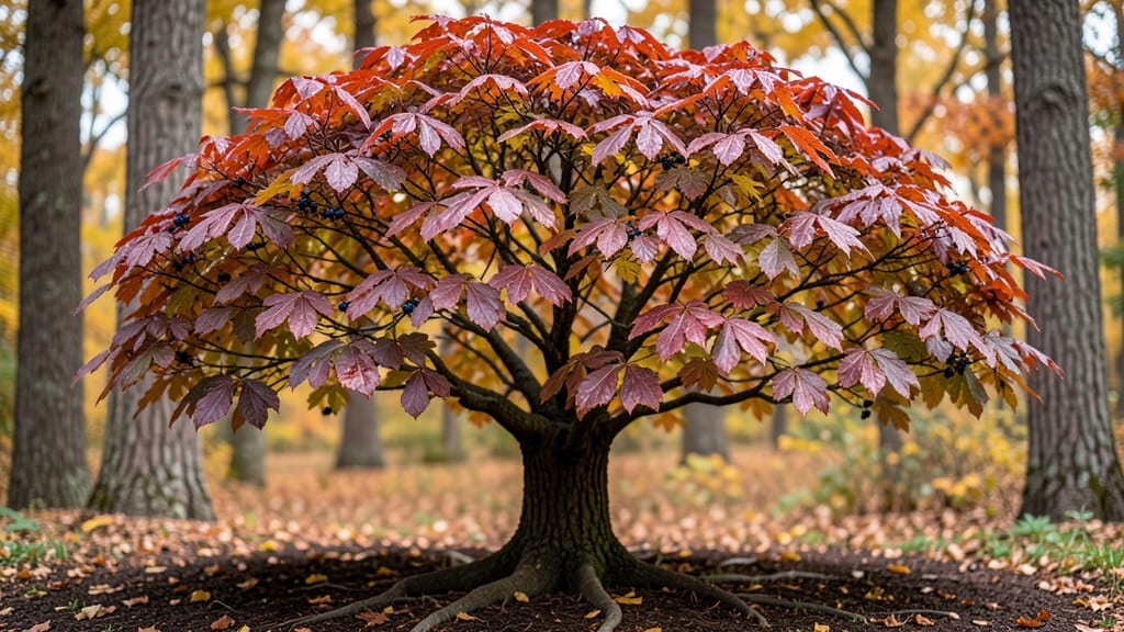 Red Oval Leaf Tree: Cold-Hardy Perennial for Year-Round Garden Drama