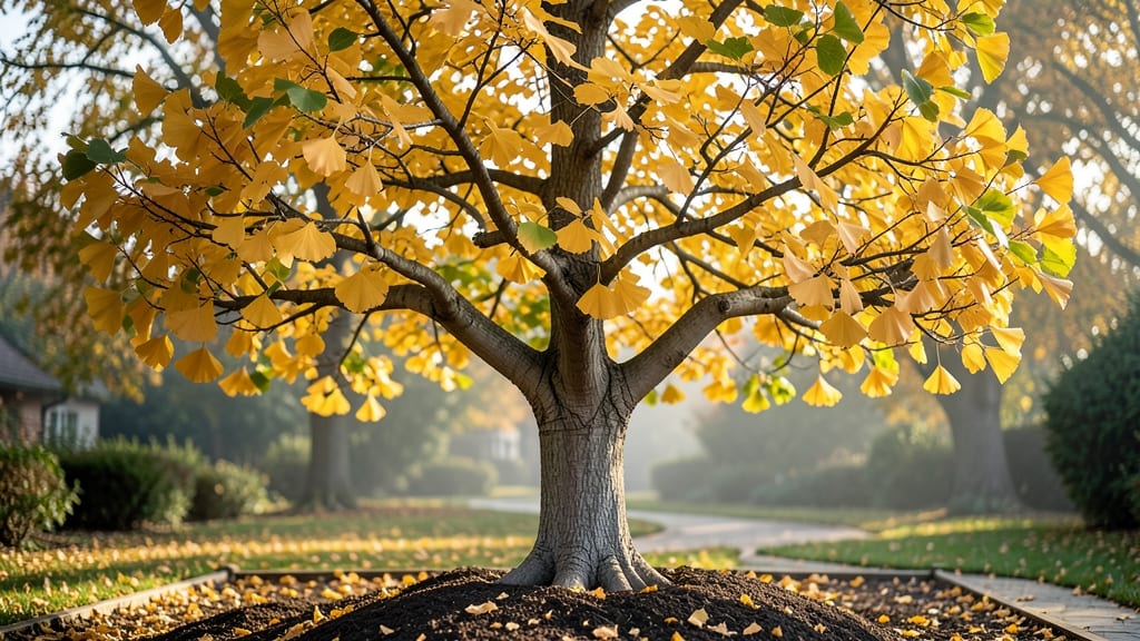 Gingko Tree Leaf: Year-Round Health With Strategic Trimming
