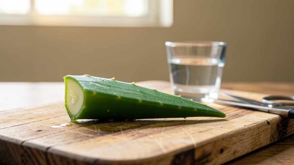 Leaf Cutting Propagation for Aloe Vera