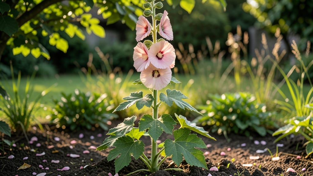 Hollyhock Leaf Shape: How Many Lobes Define Each Cultivar Type