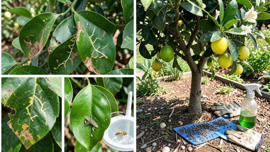 Leaf Miner Lemon Tree: Targeted Pruning to Save Your Tree’s Health