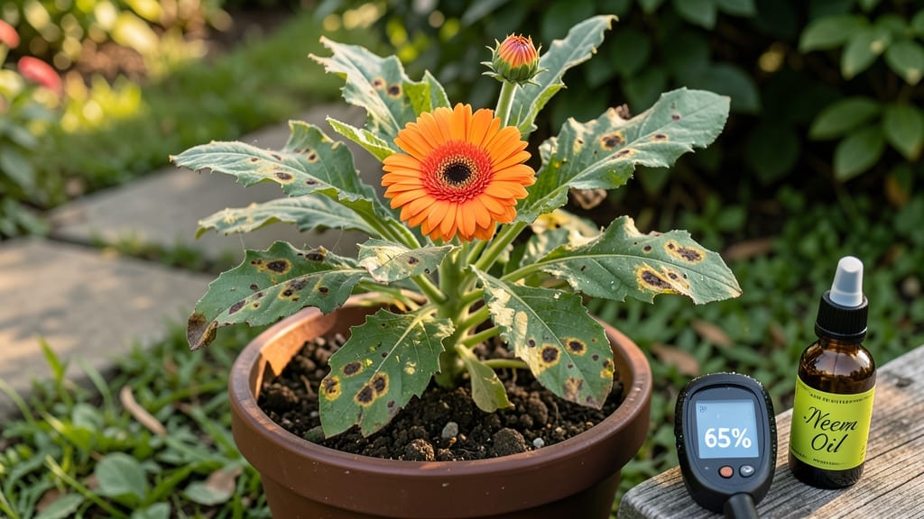 Gerbera Daisy Leaf Problems: Copper Spray Protocol for Spot Eradication in 3 Days