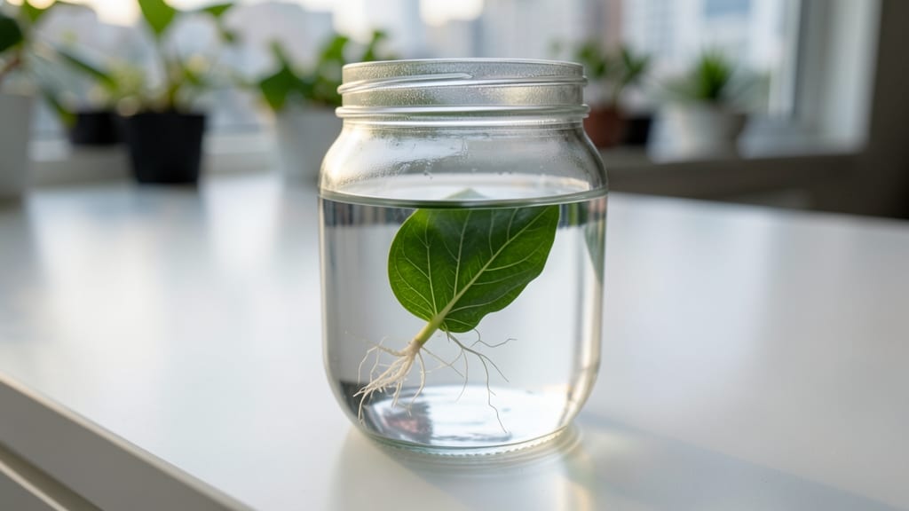 Water Propagation in Glass Jars