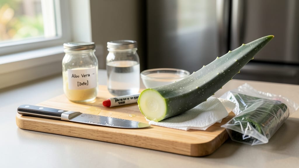 How To Preserve Aloe Vera Leaf: Long-Lasting Freshness in 3 Simple Steps