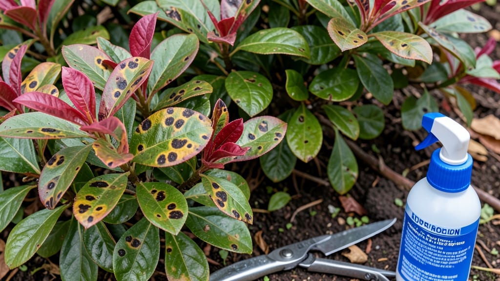 Leaf Spot on Photinia: Copper Spray Protocol for Fungal Spot Eradication in 3 Days