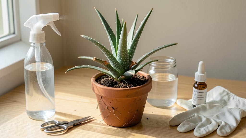 How to Save an Aloe Leaf: Revive Crispy Edges With Simple Water Trick