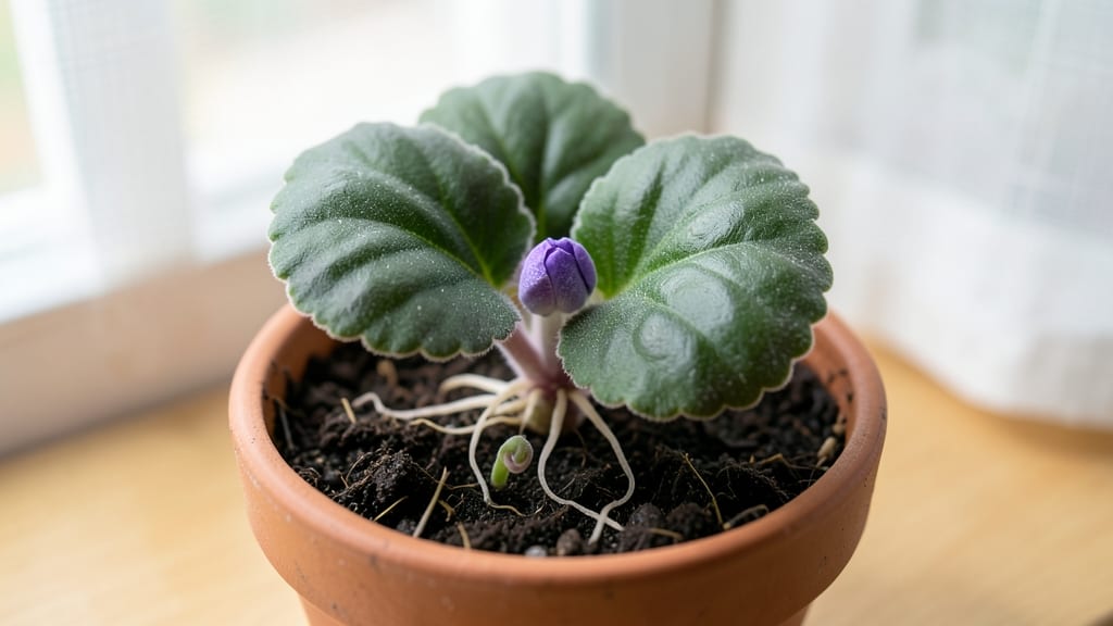 Flower From Leaf: Propagation Secrets for Fast Root Growth in Water