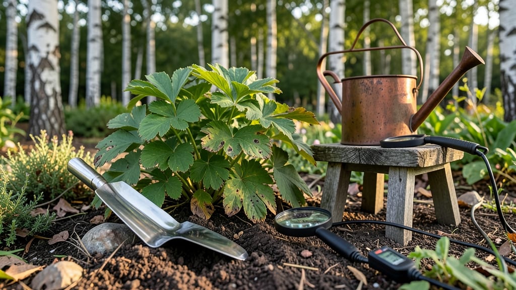 Japanese Anemone Leaf Problems: Copper Spray Revival in 48 Hours