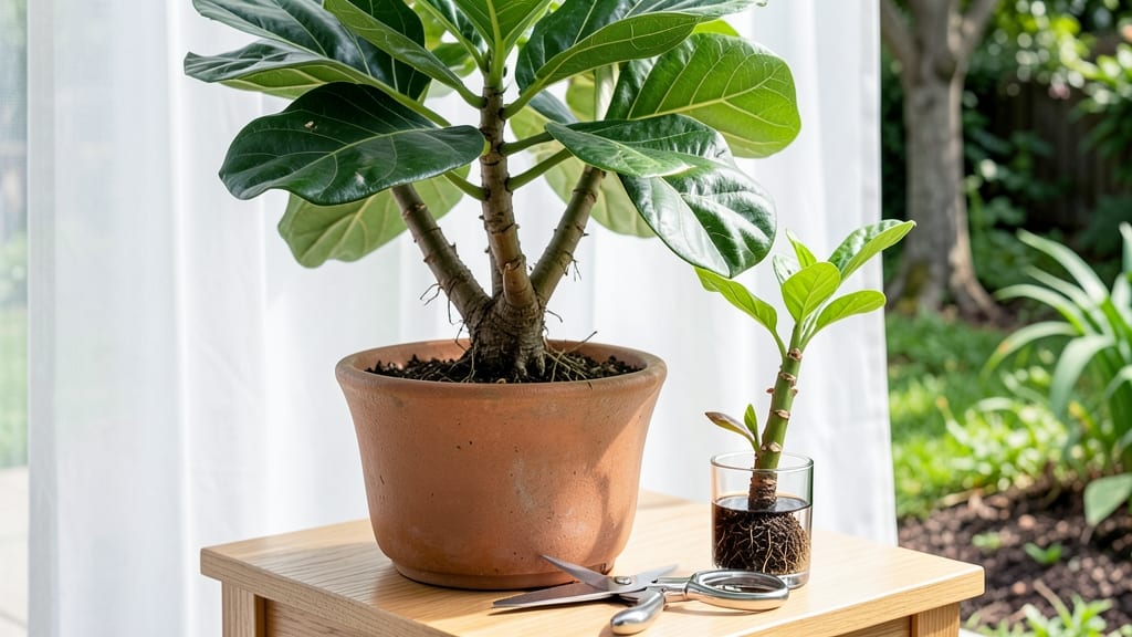 Where to Cut a Fiddle Leaf Fig to Propagate: Stem Node Secrets for Perfect Roots