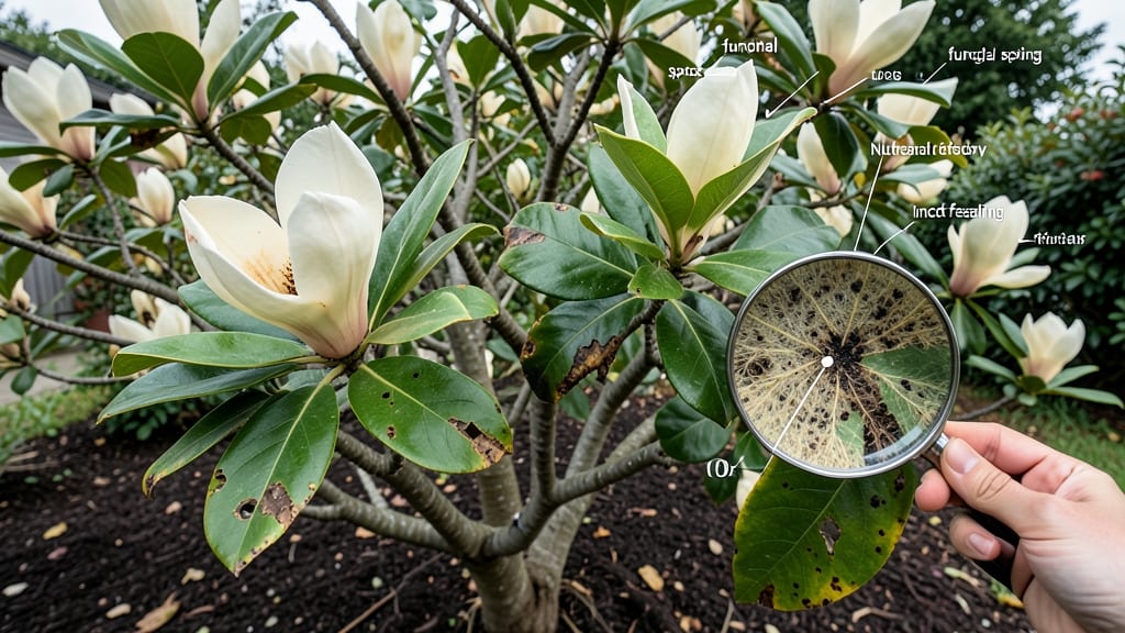 Magnolia Leaf Damage: Identify and Cure Fungal Spots Before They Spread
