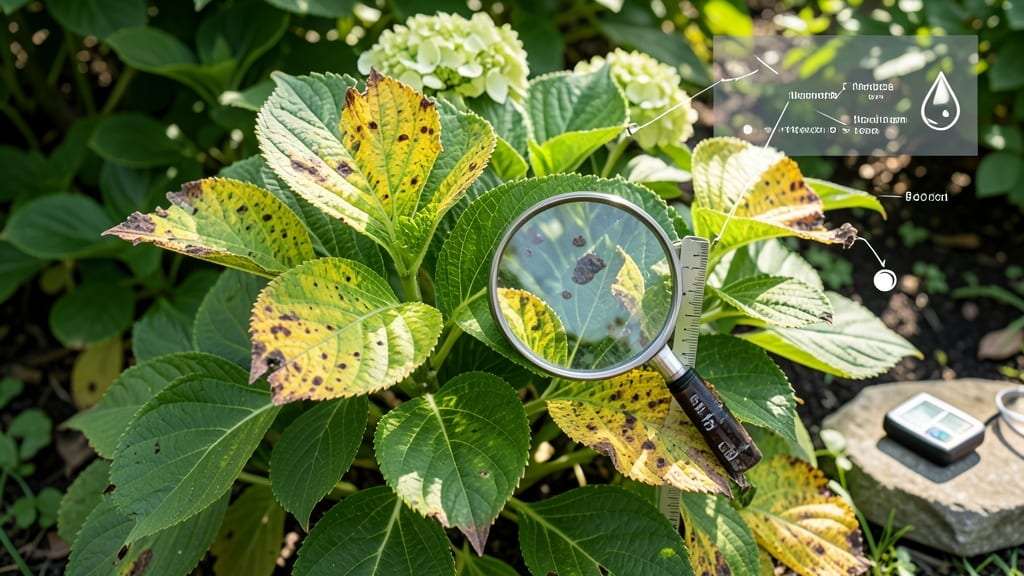 Hydrangea Leaf Problems: Copper-Free Rescue in 48 Hours