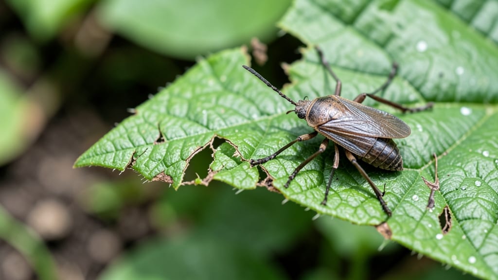 Leaf-Footed Bug Damage: Spot Identification and Organic Control Guide