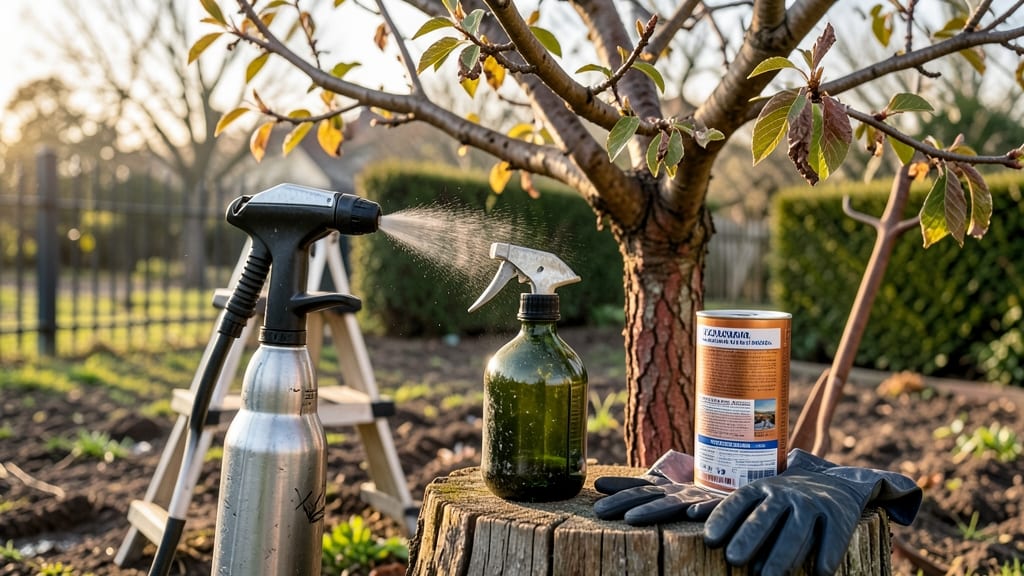 Peach Tree Leaf Curl Spray: Copper-Based Cure Before Blooms Appear