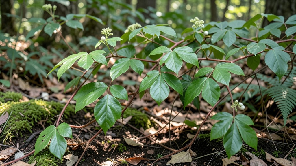 Five Leaf Poison Ivy Plant: Crispy Edge Rescue With Copper Spray