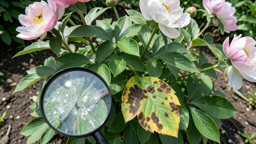 Peony Leaf Problems: Copper-Free Organic Fixes for Crispy Edges