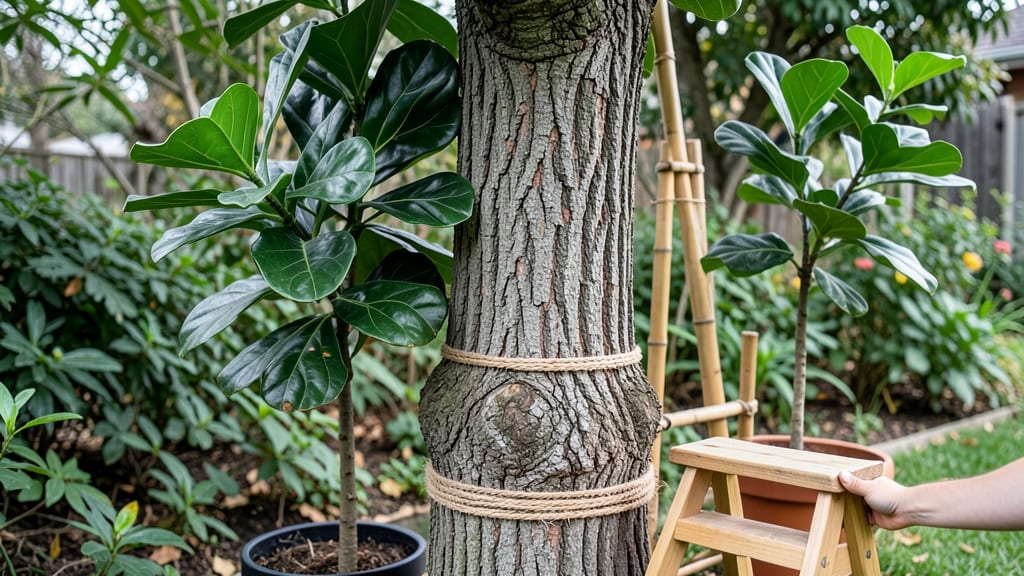 How to Strengthen a Fiddle Leaf Fig Trunk: Braiding Techniques for Sturdy Support