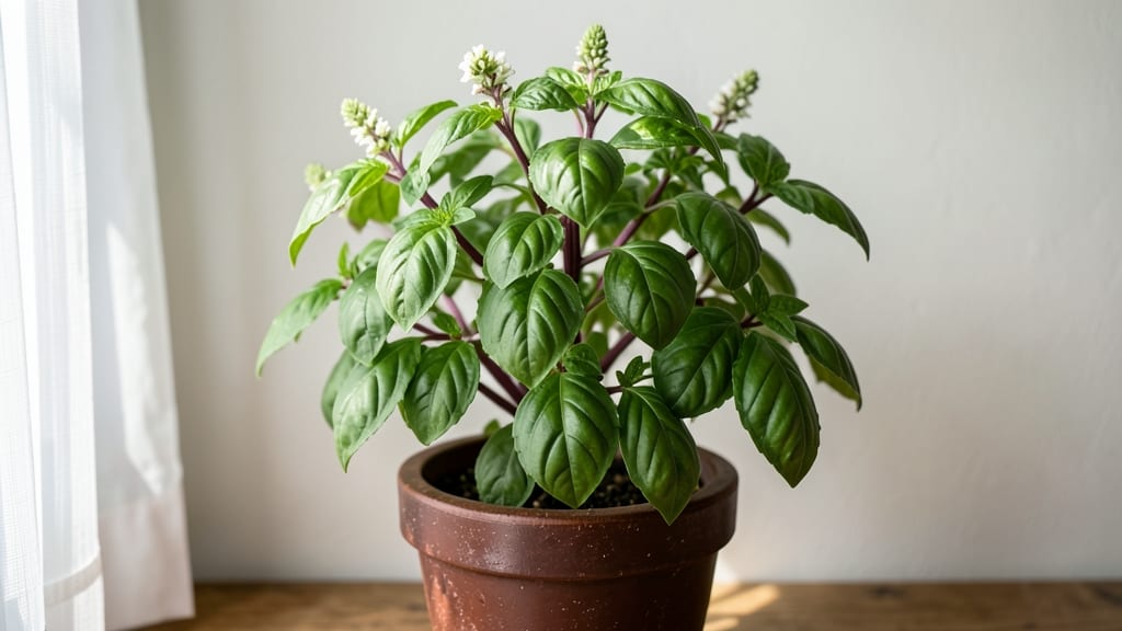 Large Leaf Italian Basil: Year-Round Harvest With Minimal Care Tips